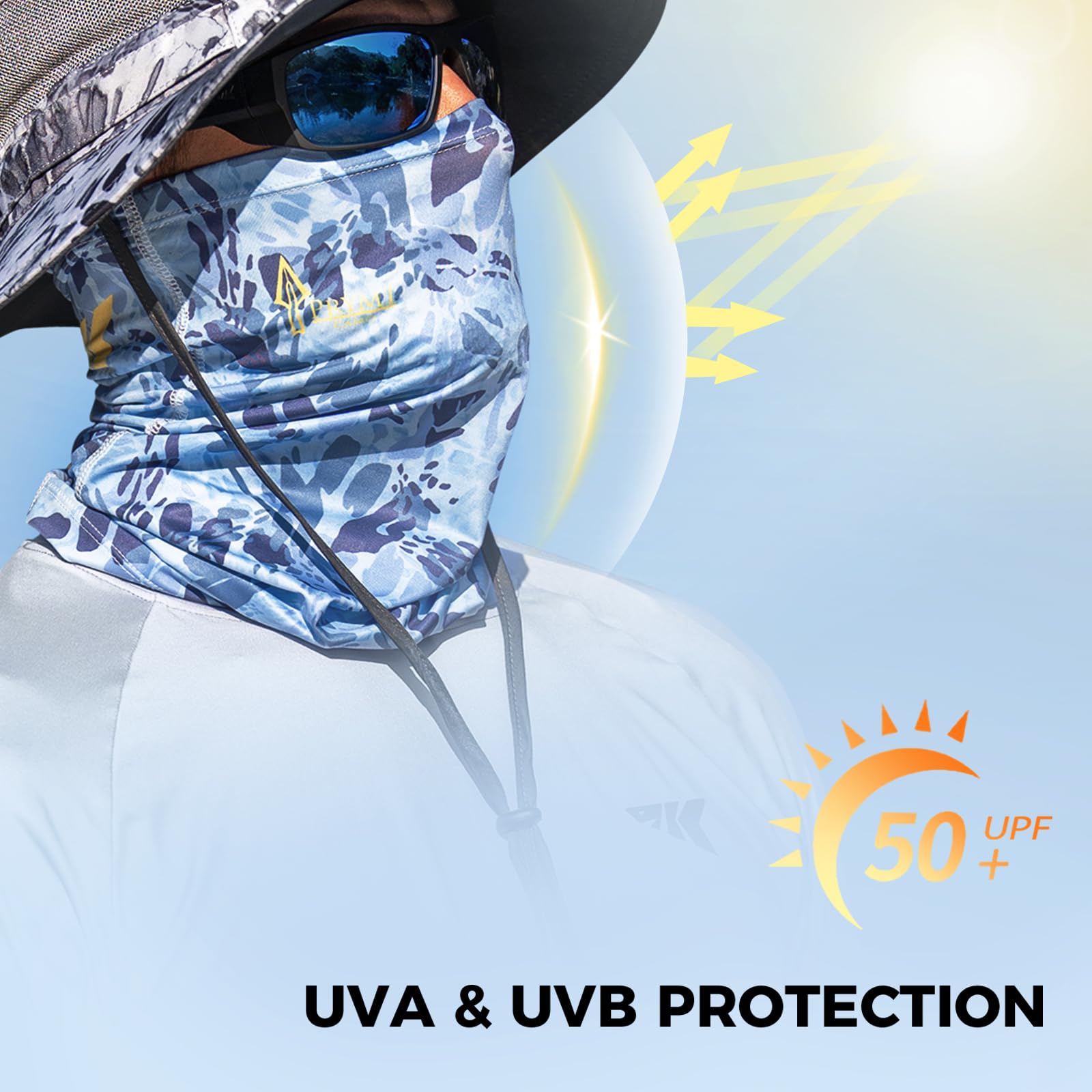 KastKing Agies Neck Gaiter, Fishing Face Mask UV Sun Protection, Breathable Cooling Quick-Dry Neck Gaiters for Men & Women - Image 3