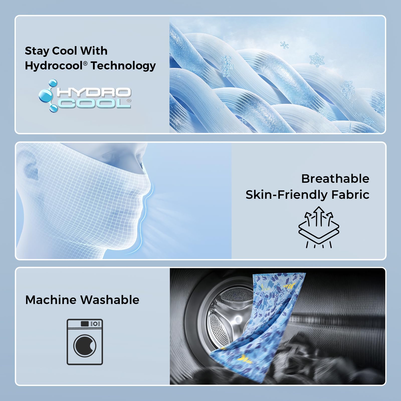 KastKing Agies Neck Gaiter, Fishing Face Mask UV Sun Protection, Breathable Cooling Quick-Dry Neck Gaiters for Men & Women - Image 4