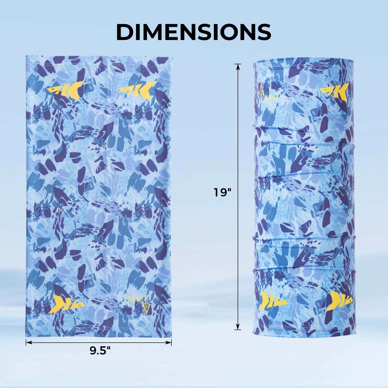 KastKing Agies Neck Gaiter, Fishing Face Mask UV Sun Protection, Breathable Cooling Quick-Dry Neck Gaiters for Men & Women - Image 9