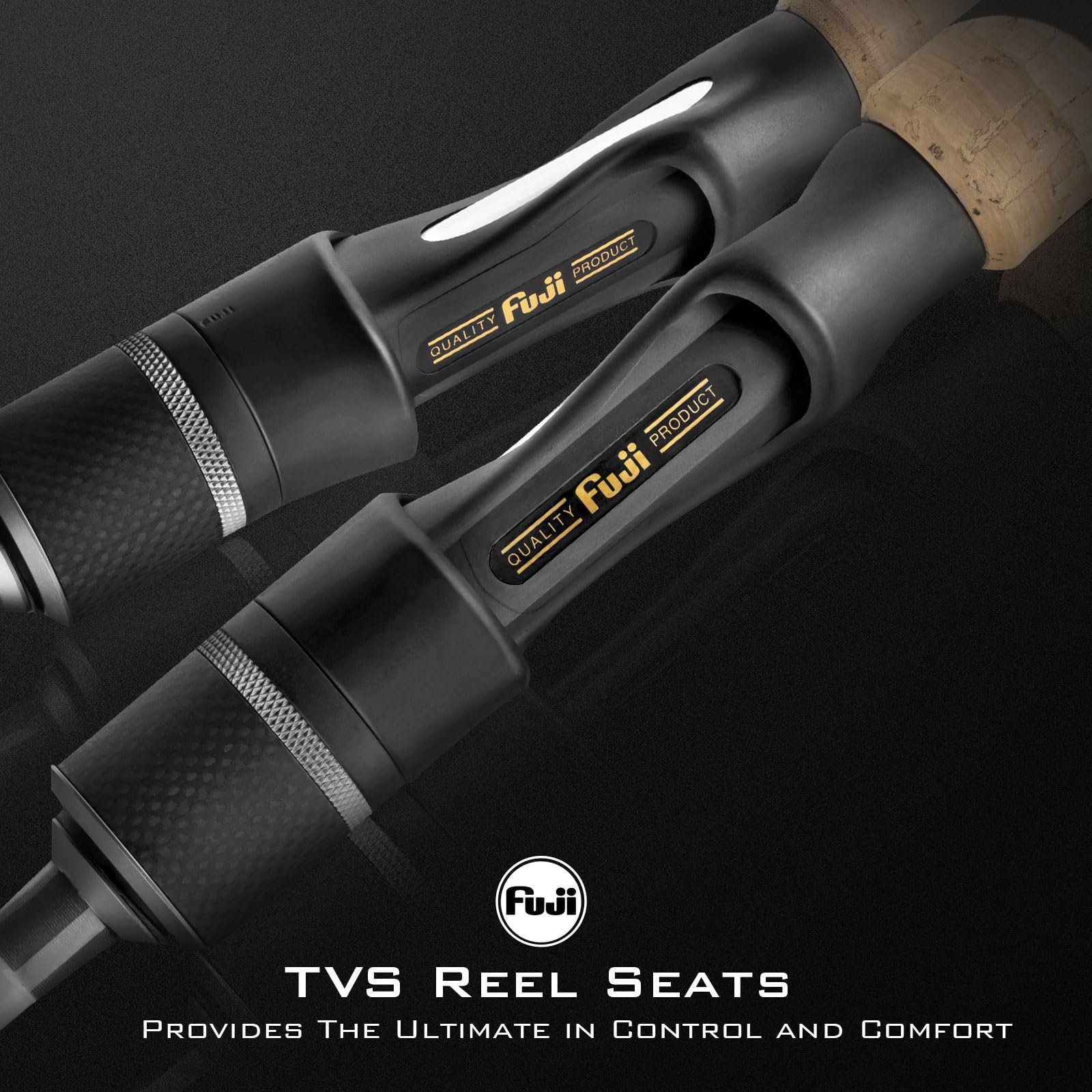 KastKing Assegai Bass Fishing Rods, IM9 Graphite Blanks Casting & Spinning Rods, Fuji Guides & Reel Seats, 15 Technique Specific Fishing Rods, Cork Handles, Carbon Fiber Fighting Butt, DS Hook Keeper - Image 5