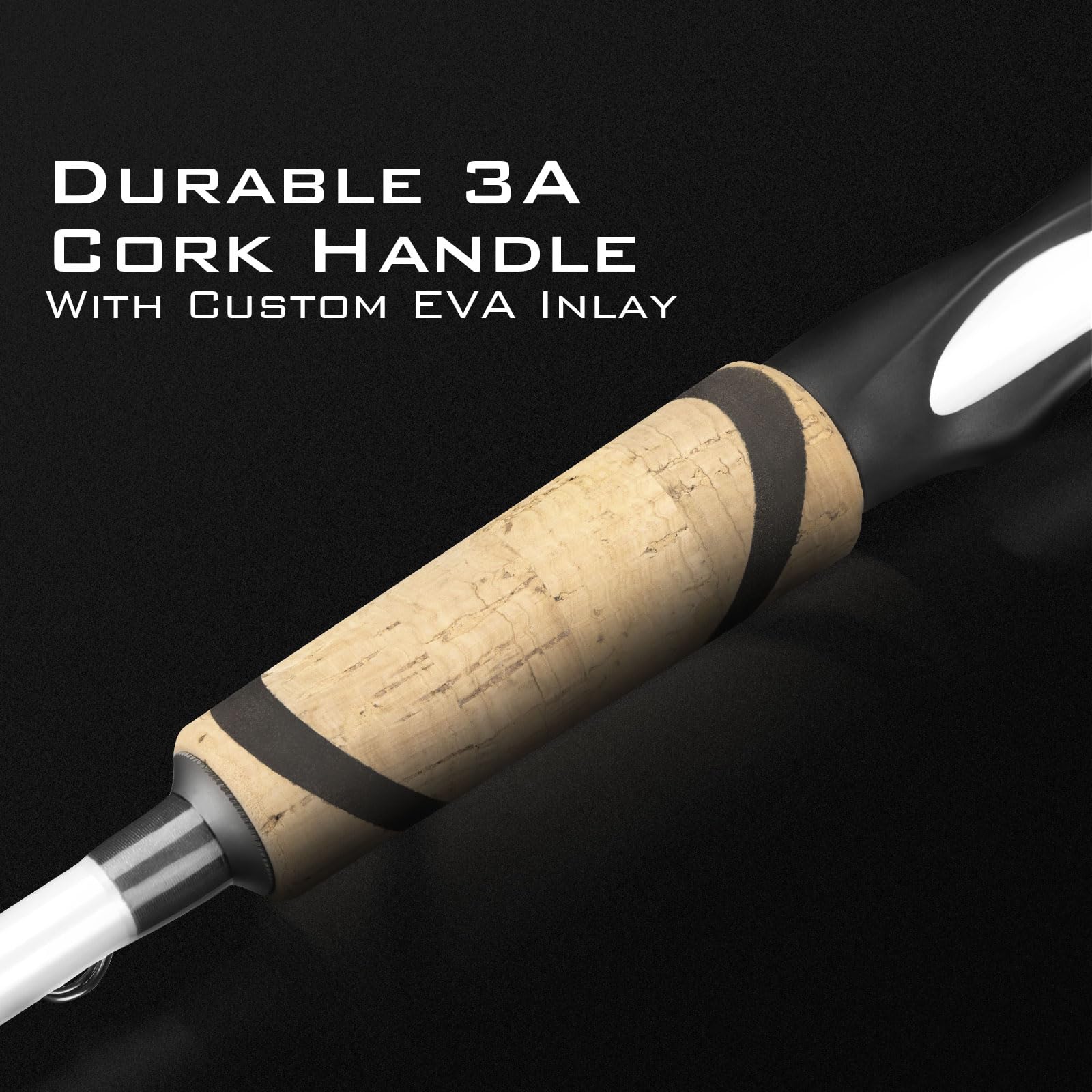 KastKing Assegai Bass Fishing Rods, IM9 Graphite Blanks Casting & Spinning Rods, Fuji Guides & Reel Seats, 15 Technique Specific Fishing Rods, Cork Handles, Carbon Fiber Fighting Butt, DS Hook Keeper - Image 7