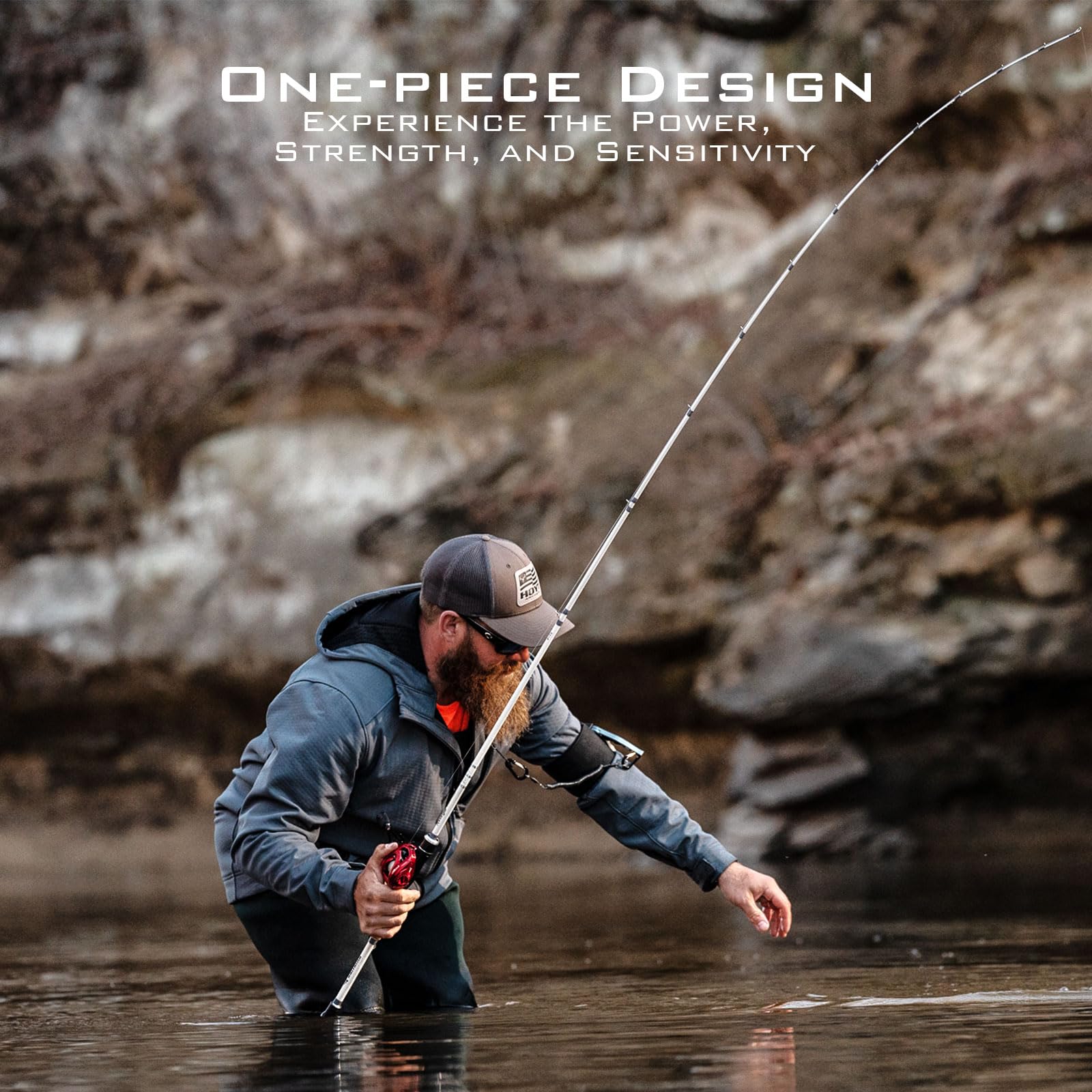 KastKing Assegai Bass Fishing Rods, IM9 Graphite Blanks Casting & Spinning Rods, Fuji Guides & Reel Seats, 15 Technique Specific Fishing Rods, Cork Handles, Carbon Fiber Fighting Butt, DS Hook Keeper - Image 8