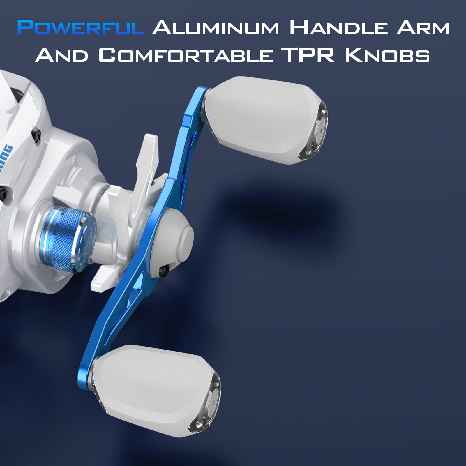 KastKing Centron Lite Baitcasting Fishing Reel – Lightweight, Glass Fiber Infused Nylon Frame – 7.6 OZ – 5 + 1 Anti-Reverse Ball Bearings, 7.1:1 High-Speed Gear Ratio Fishing Reel with Compact Design - Image 8