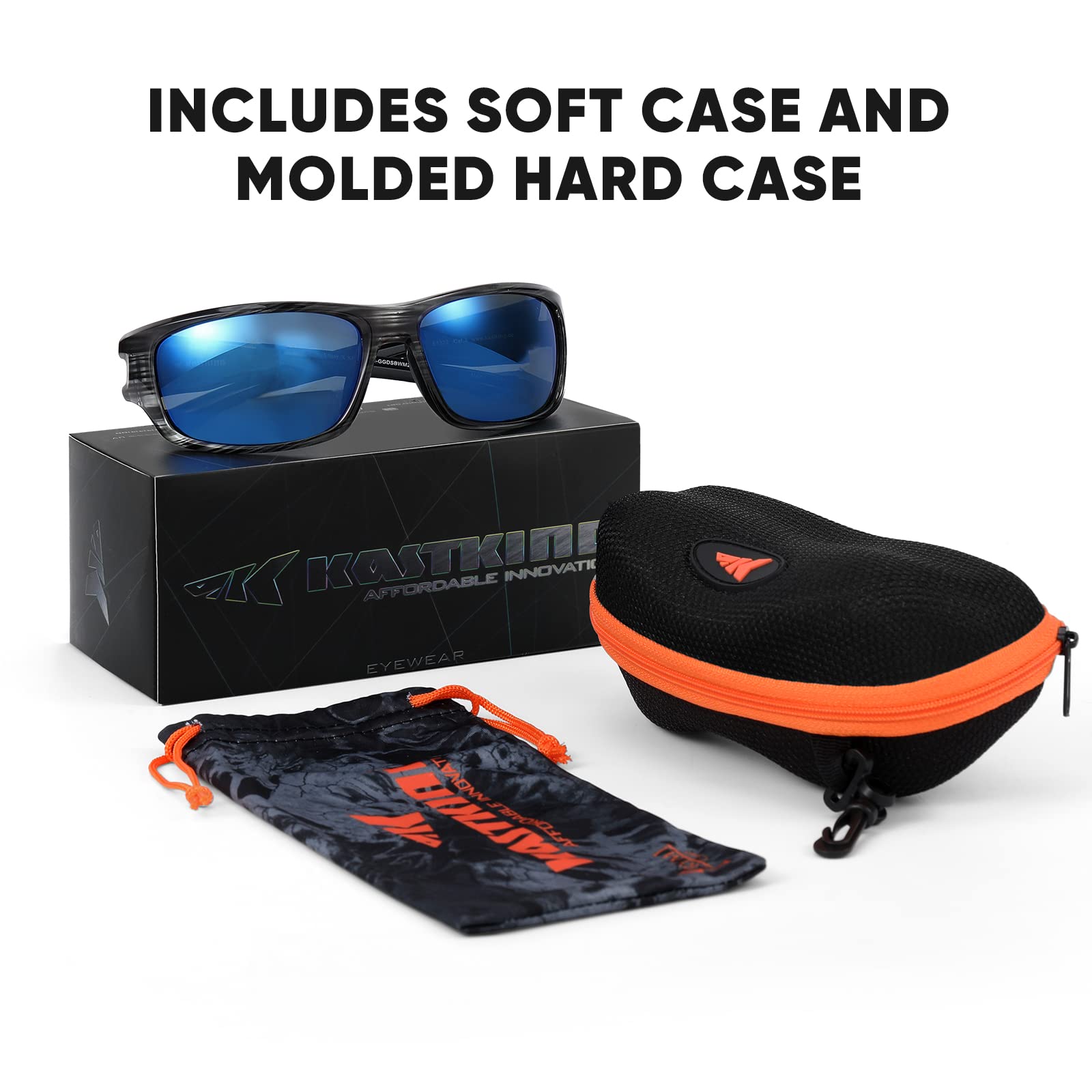 KastKing Ellijay Bifocal Polarized Sunglasses, Bi-Focal x1.5 x2.0 x2.5 Magnifications, Wrap Sport Reader Sunglasses - Image 7