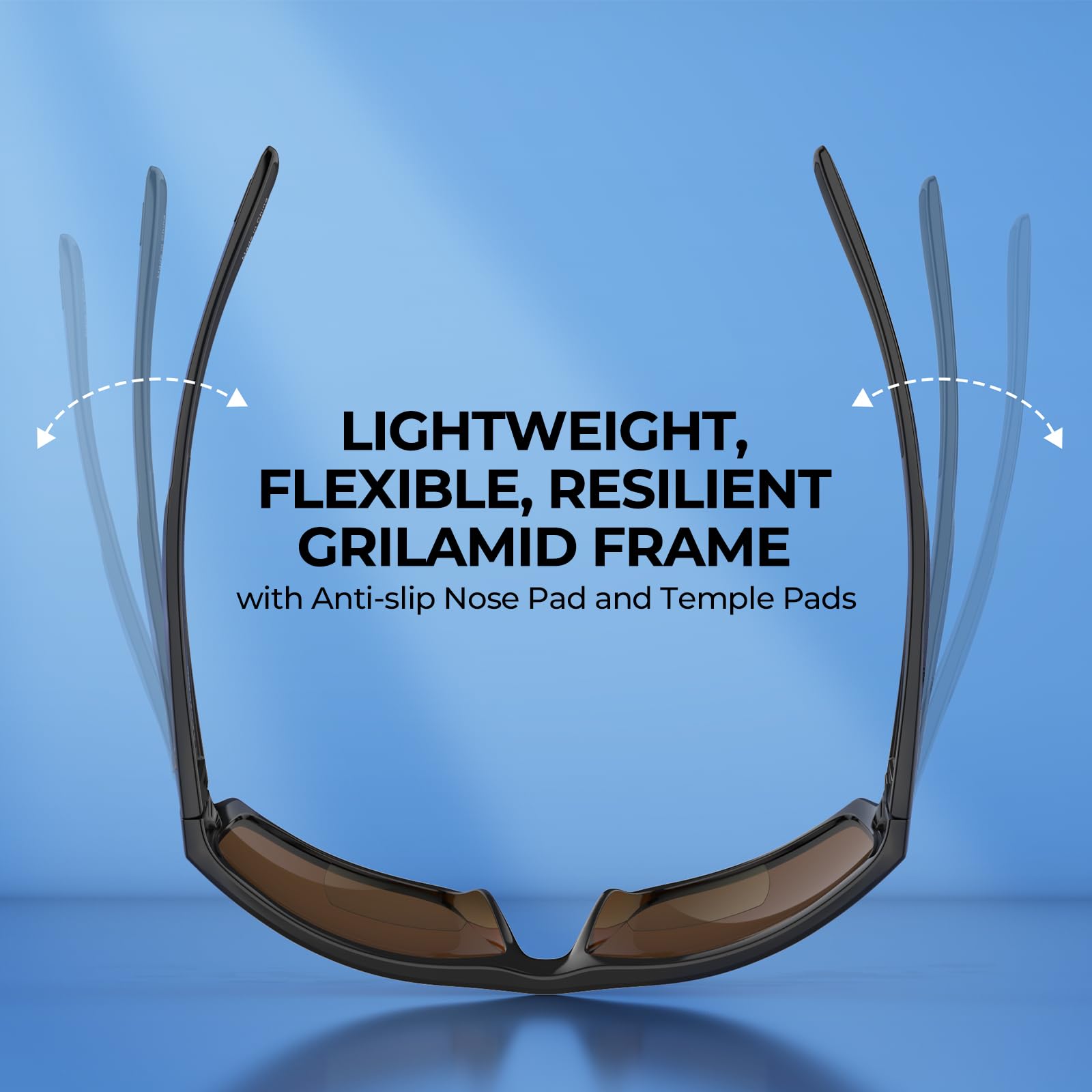 KastKing Estero Polarized Sunglasses,Bi-Focal x1.5x2.0x2.5 Magnifications,Wrap Frame Sport Reader Sunglasses for Men&Women - Image 5