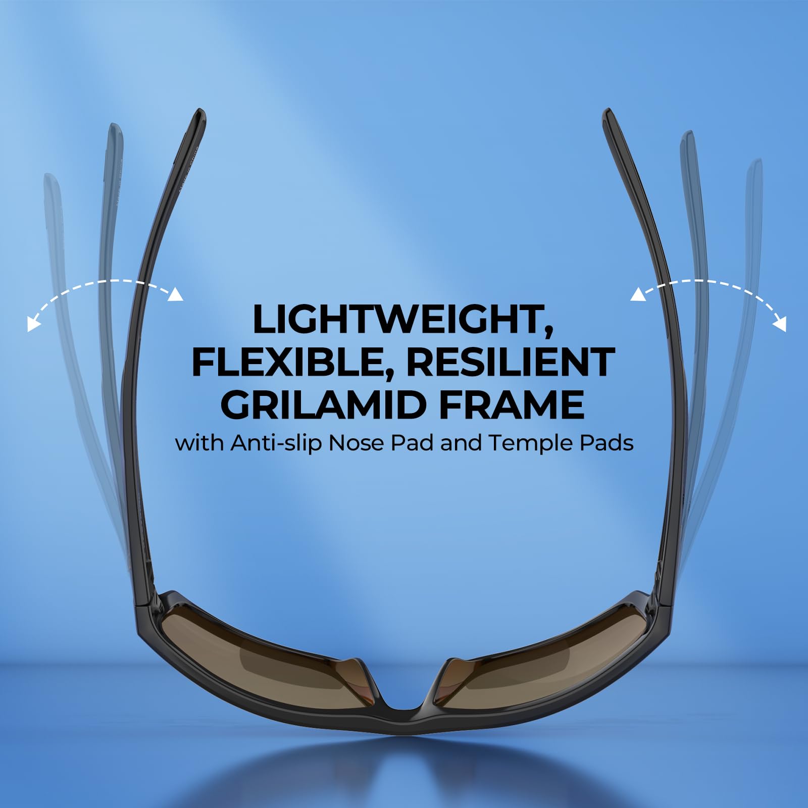 KastKing Estero Polarized Sunglasses,Bi-Focal x1.5x2.0x2.5 Magnifications,Wrap Frame Sport Reader Sunglasses for Men&Women - Image 5