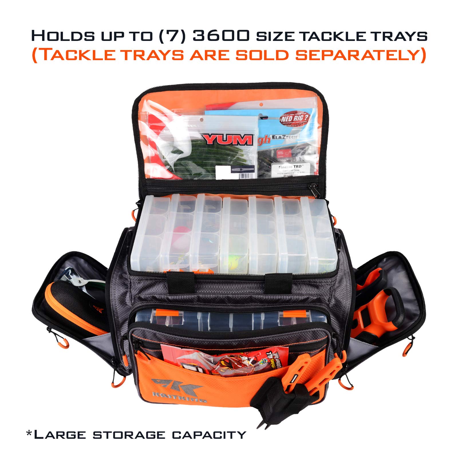 KastKing Fishing Gear & Tackle Bags - Saltwater Resistant Fishing Bags - Fishing Tackle Storage Bags - Image 3