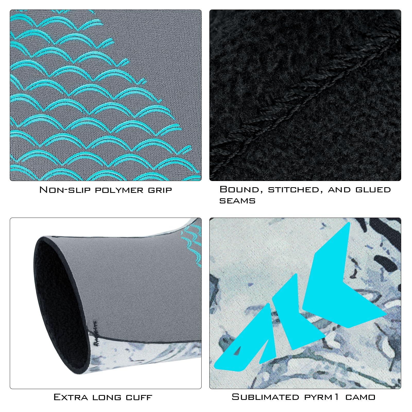 KastKing IceRiver Fishing Gloves, 100% Waterproof Gloves for Men & Women, Cold Weather Fishing & Outdoor Sports, Ideal for Ice Fishing & Winter Activities - Image 5