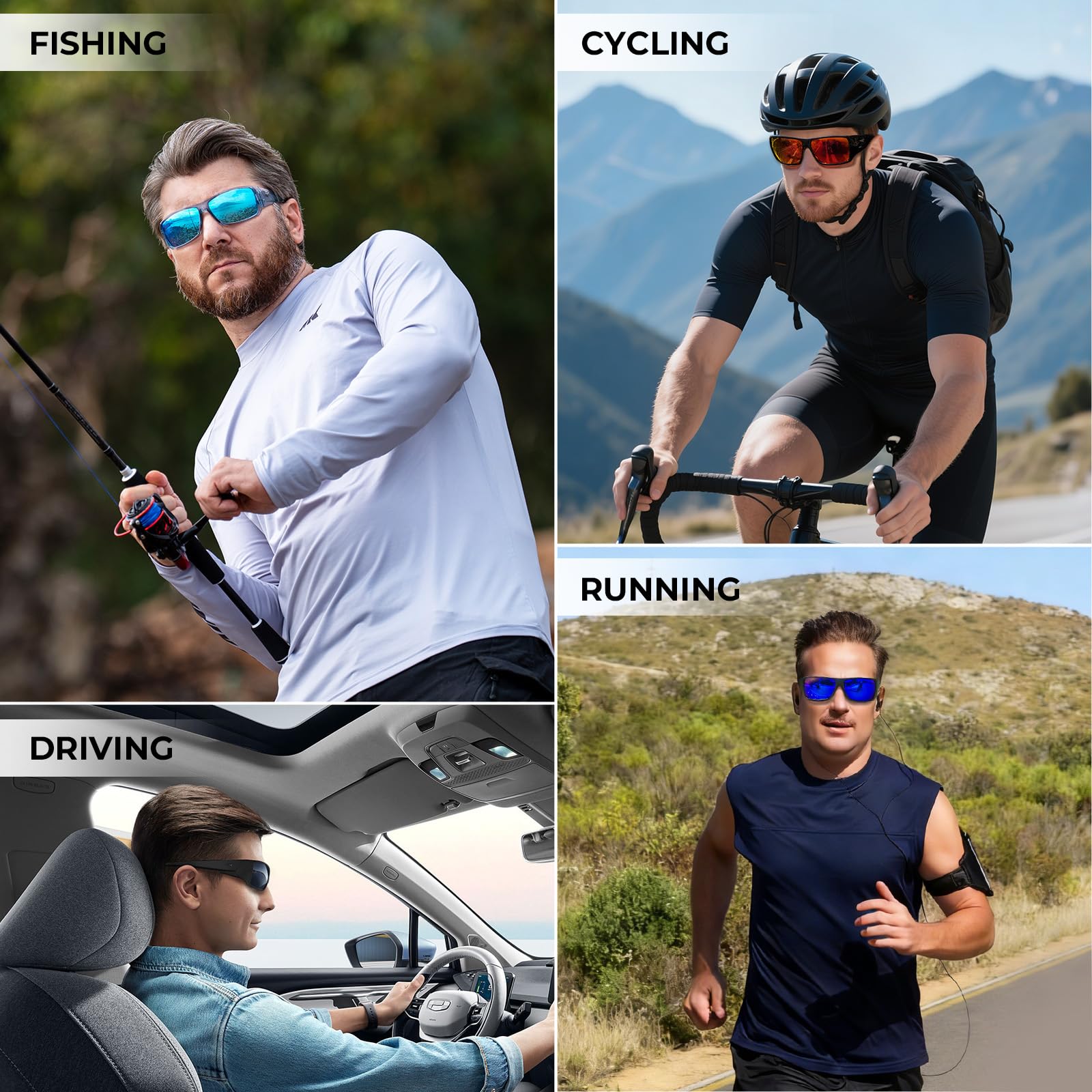 KastKing Iditarod Polarized Sport Sunglasses,PuriVex Protective Lens Coating Fishing Sunglasses For Driving Cycling Running - Image 8