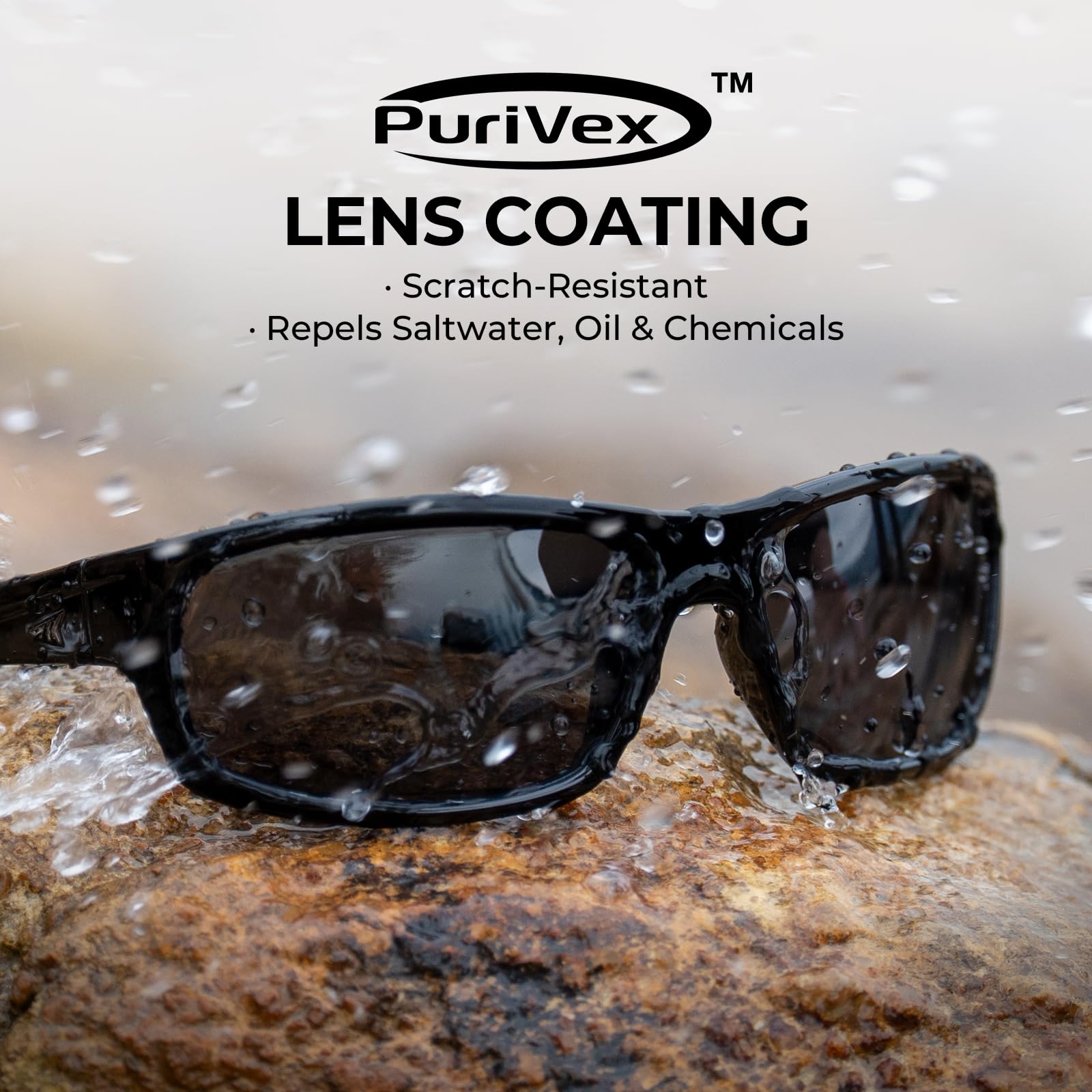 KastKing Kateel Sport Sunglasses, Full Wrap Design, PuriVex Protective Coating, Lightweight Grilamid Frame, UV Protection - Image 5