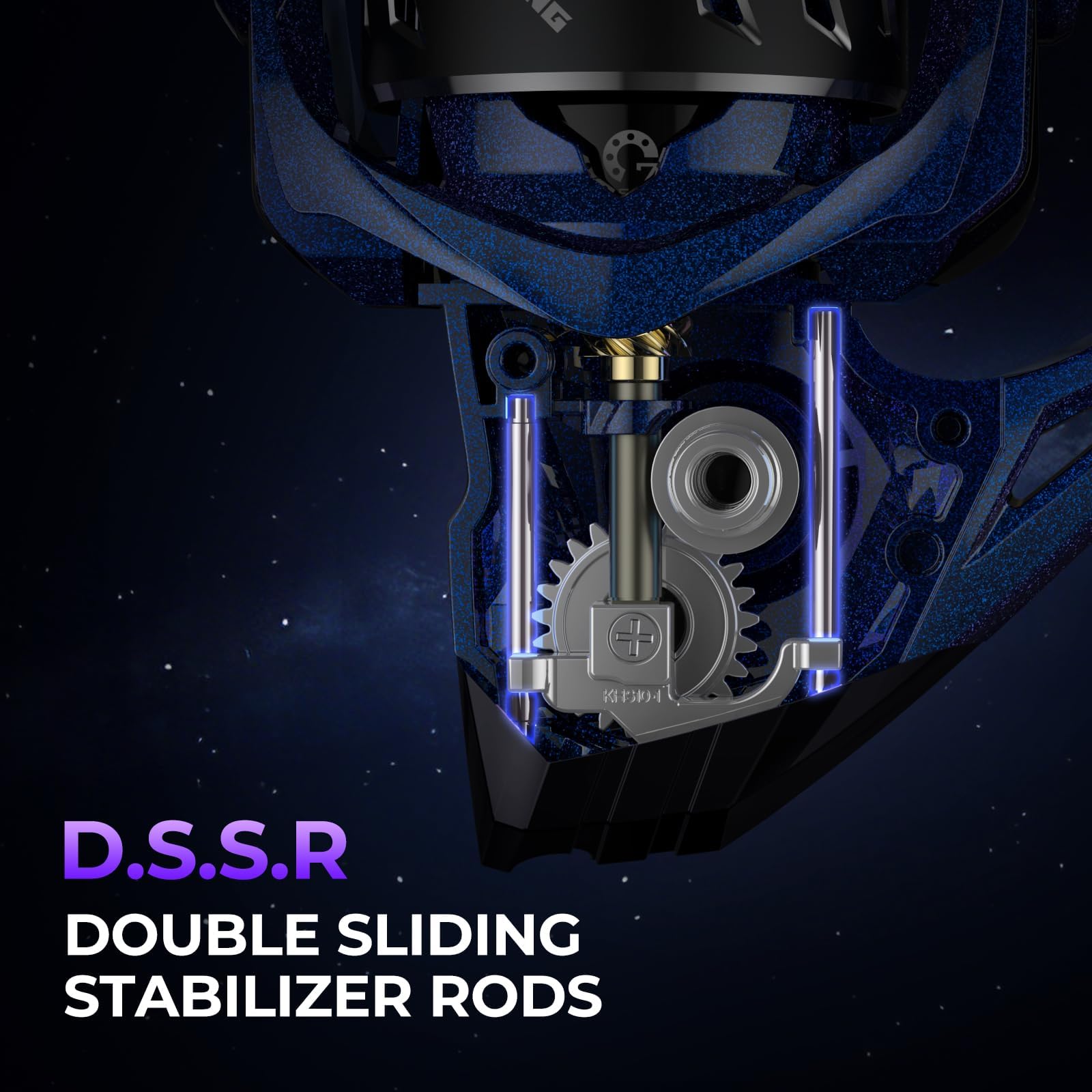 KastKing Kestrel SE Spinning Fishing Reel, 5oz Ultralight SFS Spinning Reel, High Strength Sycron Construction, 7+1 MaxiDur Double Shielded BB, Aerodynamic Reel Rotor, 13.2 Lbs Max Drag - Image 4