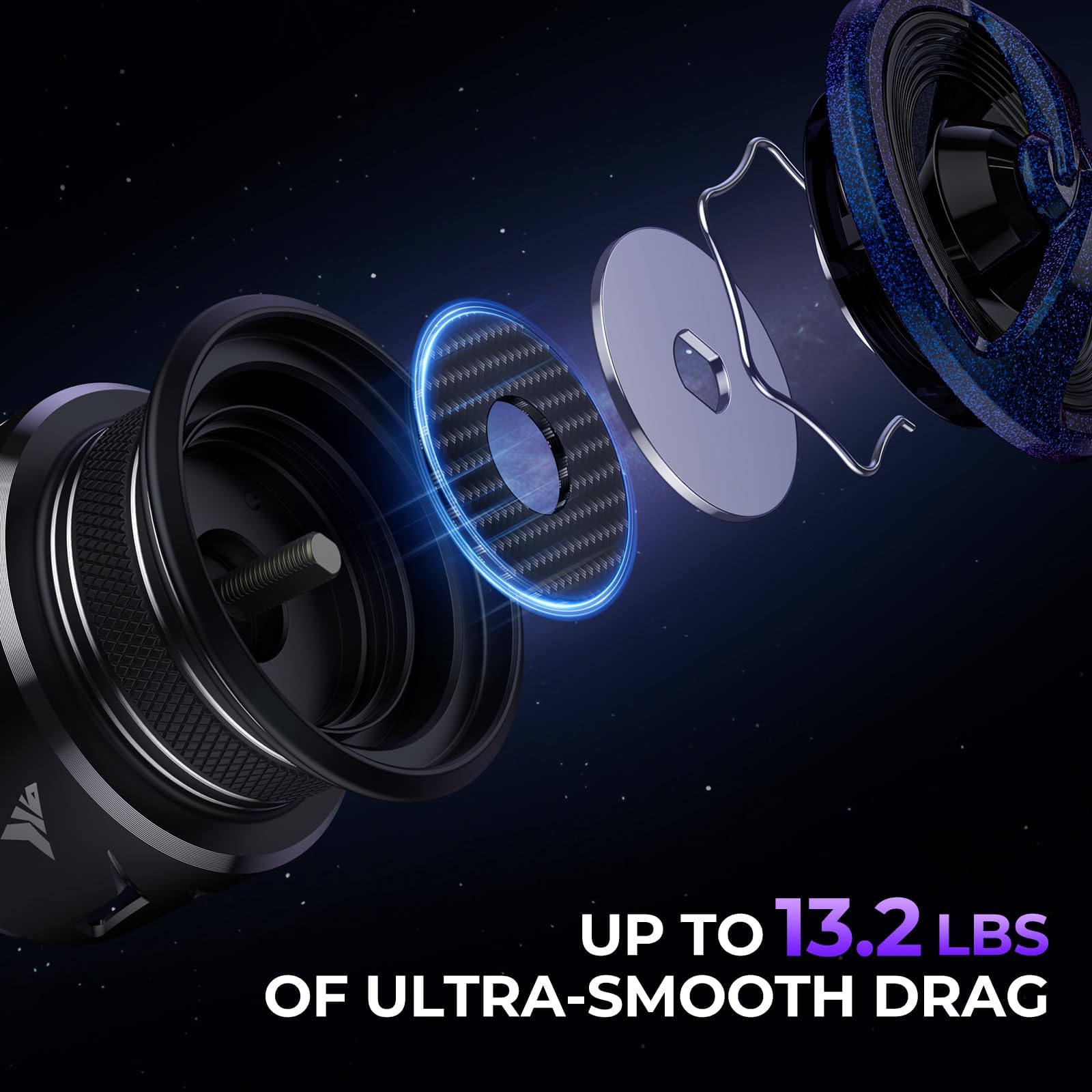 KastKing Kestrel SE Spinning Fishing Reel, 5oz Ultralight SFS Spinning Reel, High Strength Sycron Construction, 7+1 MaxiDur Double Shielded BB, Aerodynamic Reel Rotor, 13.2 Lbs Max Drag - Image 5