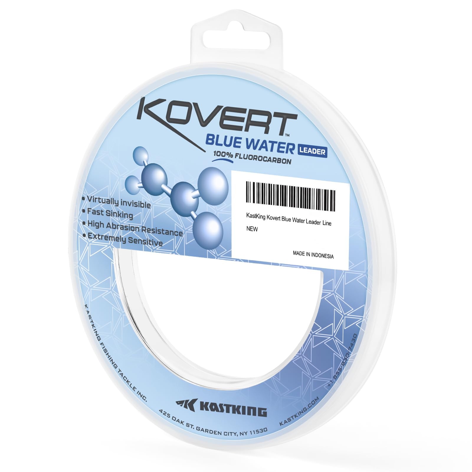 KastKing Kovert 100% Fluorocarbon Fishing Line - Clear Fishing Leader, High Sensitivity, Strong Knot Strength, Shock & Abrasion Resistant, Extreme Clarity, Ultra-Low Visibility, Fast Sinking - Image 9