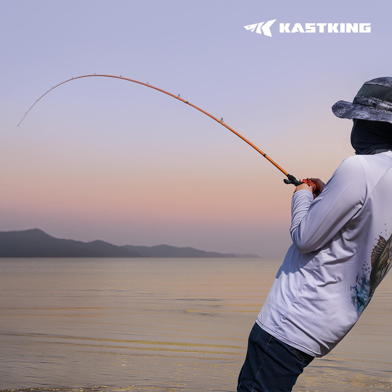 KastKing Lethal Blaze Twin-Tip Fishing Rods, IM6 Graphite Blanks Casting & Spinning Rods, 2-Piece Rod with Extra Tip, PTS Power Transition System, Ideal for Bass, Freshwater & Inshore Fishing - Image 10