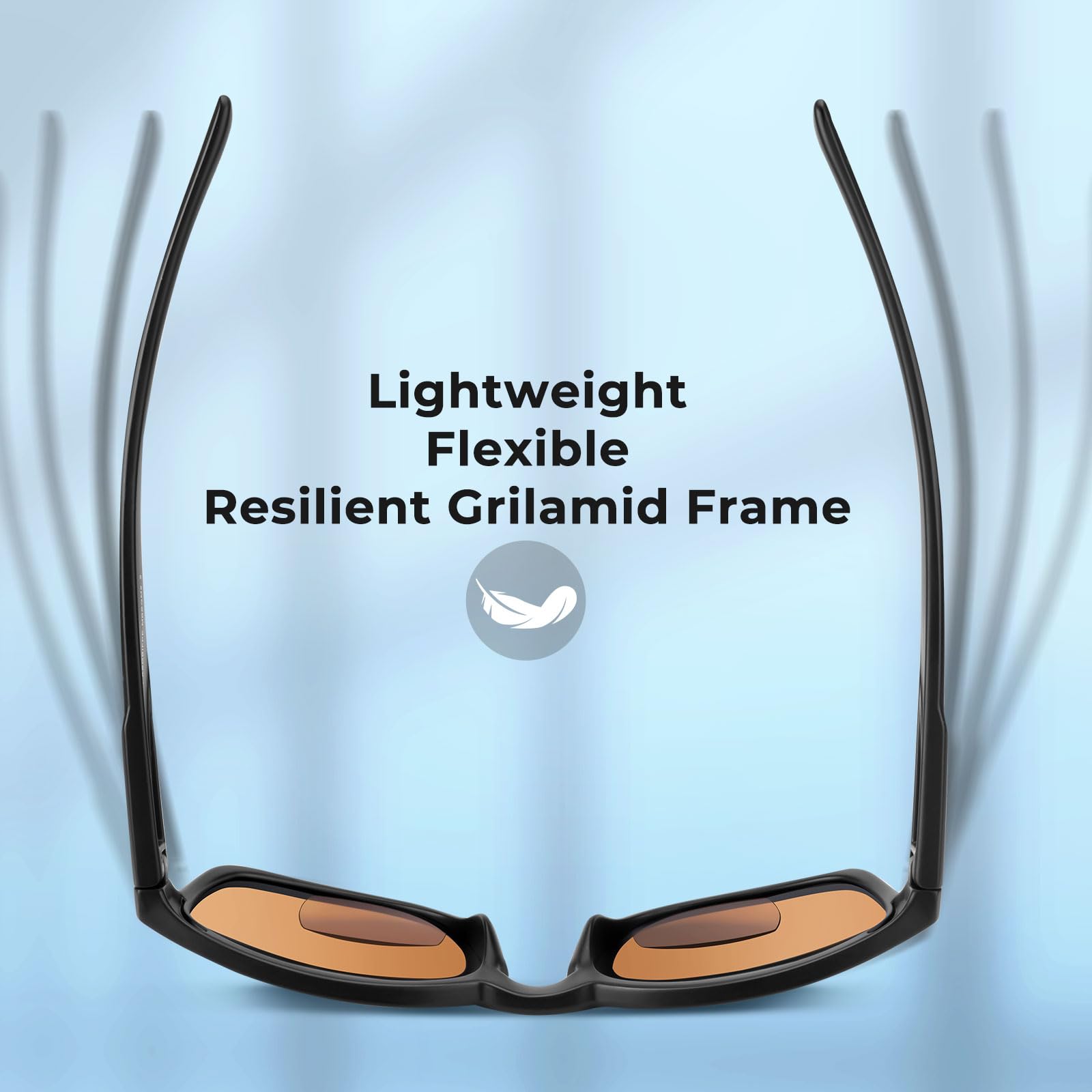 KastKing Pecos Bifocal Polarized Sunglasses, Bi-Focal x1.5 x2.0 x2.5 Magnifications, Sport Reader Sunglasses, UV Protection - Image 4