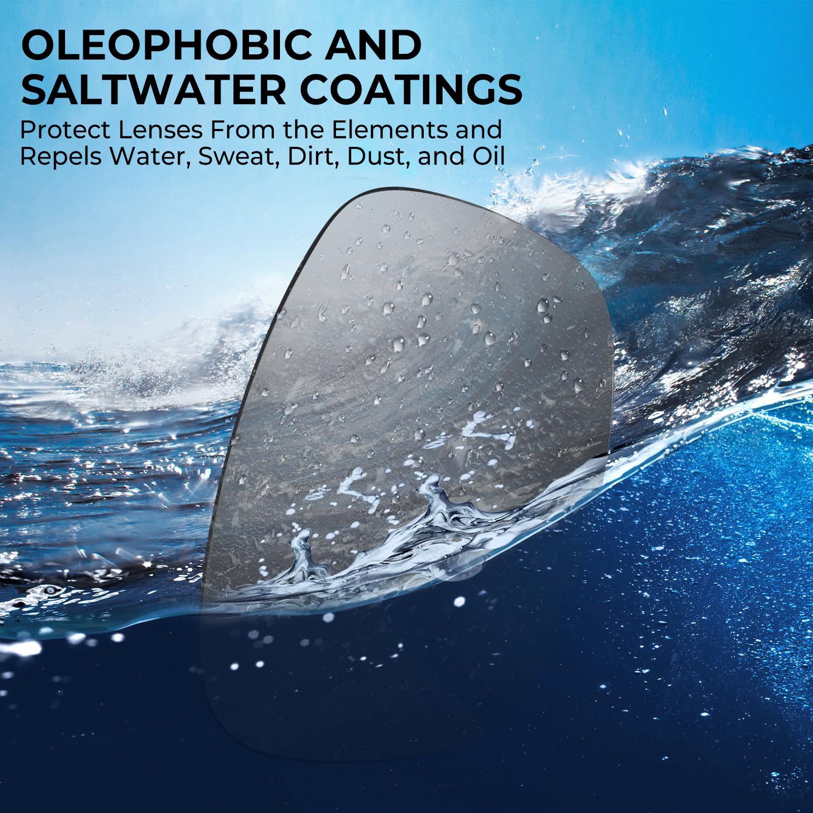 KastKing Raccoon Polarized Sport Sunglasses for Men and Women, Wide Temple Wrap, Ideal for Driving Fishing Cycling Running - Image 5