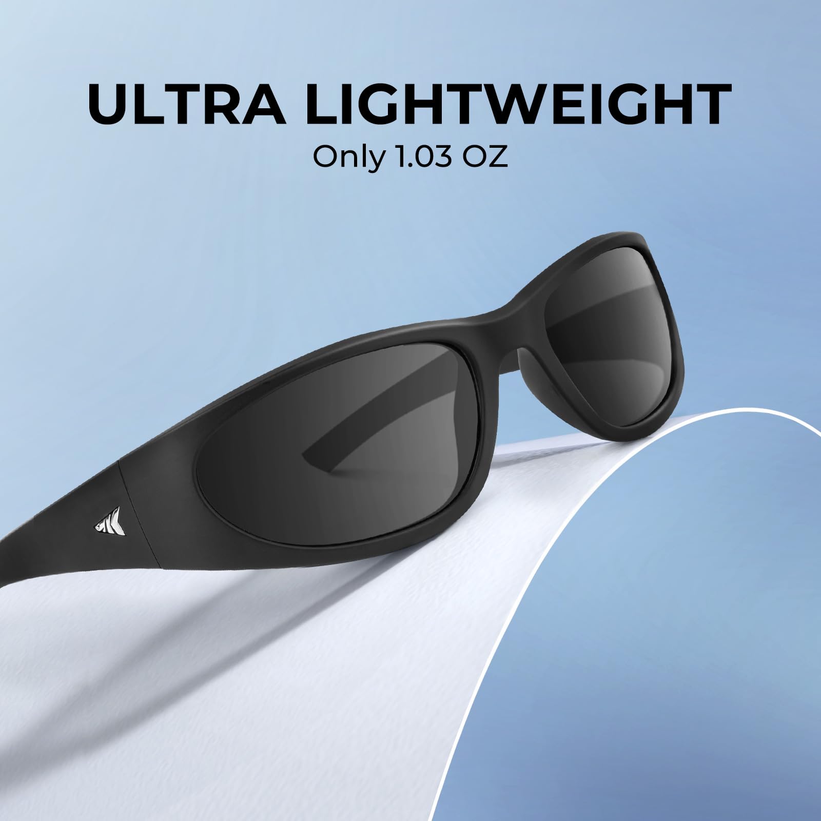 KastKing Raccoon Polarized Sport Sunglasses for Men and Women, Wide Temple Wrap, Ideal for Driving Fishing Cycling Running - Image 7