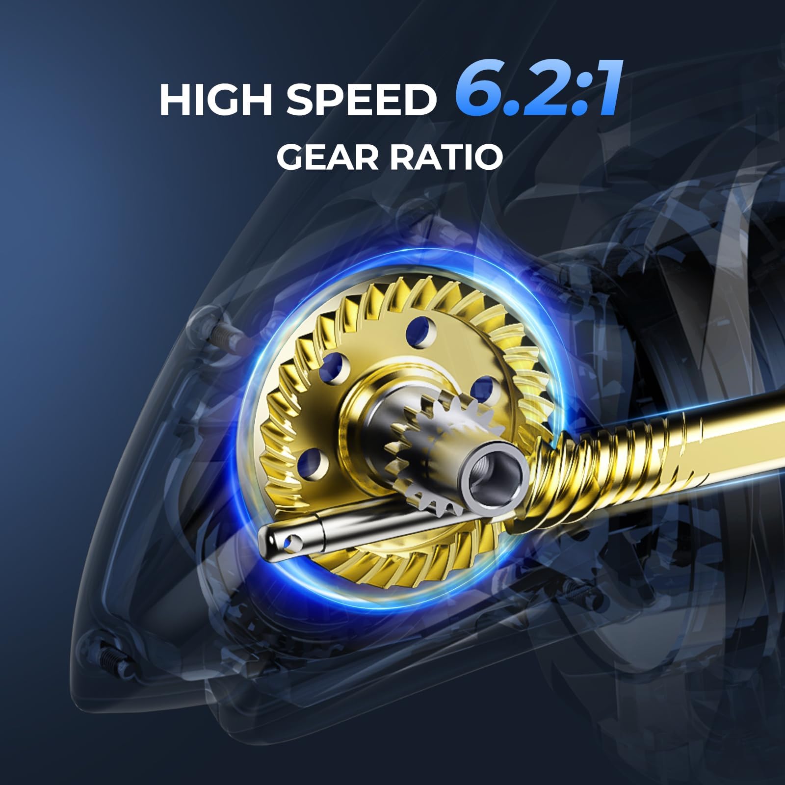 KastKing ReKon Saltwater Spinning Fishing Reel – Up to 55LBs Max Drag Big Game Fishing Reel - Innovative NyliTech Body- Water Resistant - MaxiDur 5+1+1 Corrosion-Resistance Bearing System - Image 8