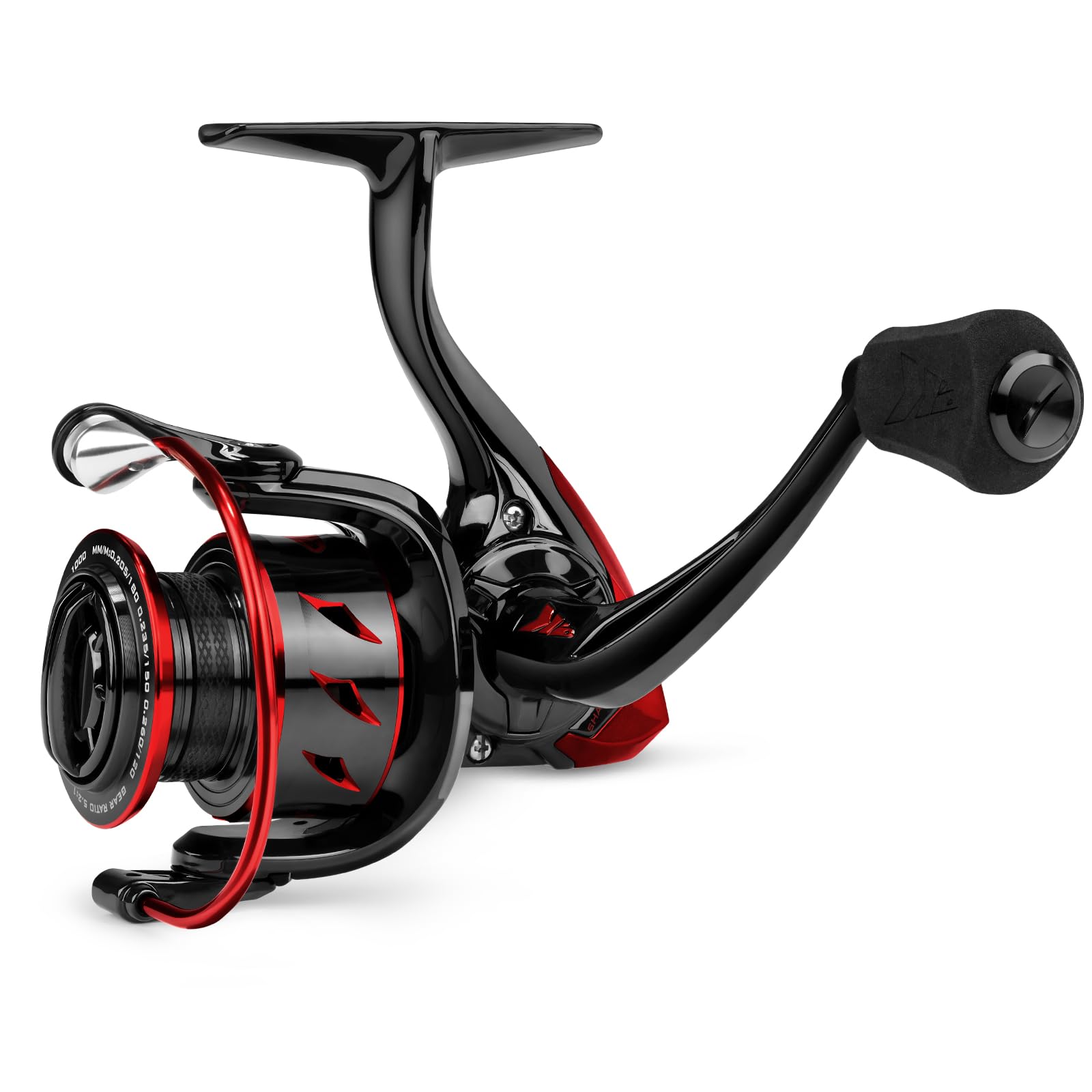 KastKing Sharky Spinning Reel – 5.2:1 & 6.2:1 Gear Ratios, Carbon Fiber Drag 33–39.5LB, 10+1 Stainless Bearings, Lightweight Nylitech Body, Oversize Shaft, for Saltwater & Freshwater - Image 11