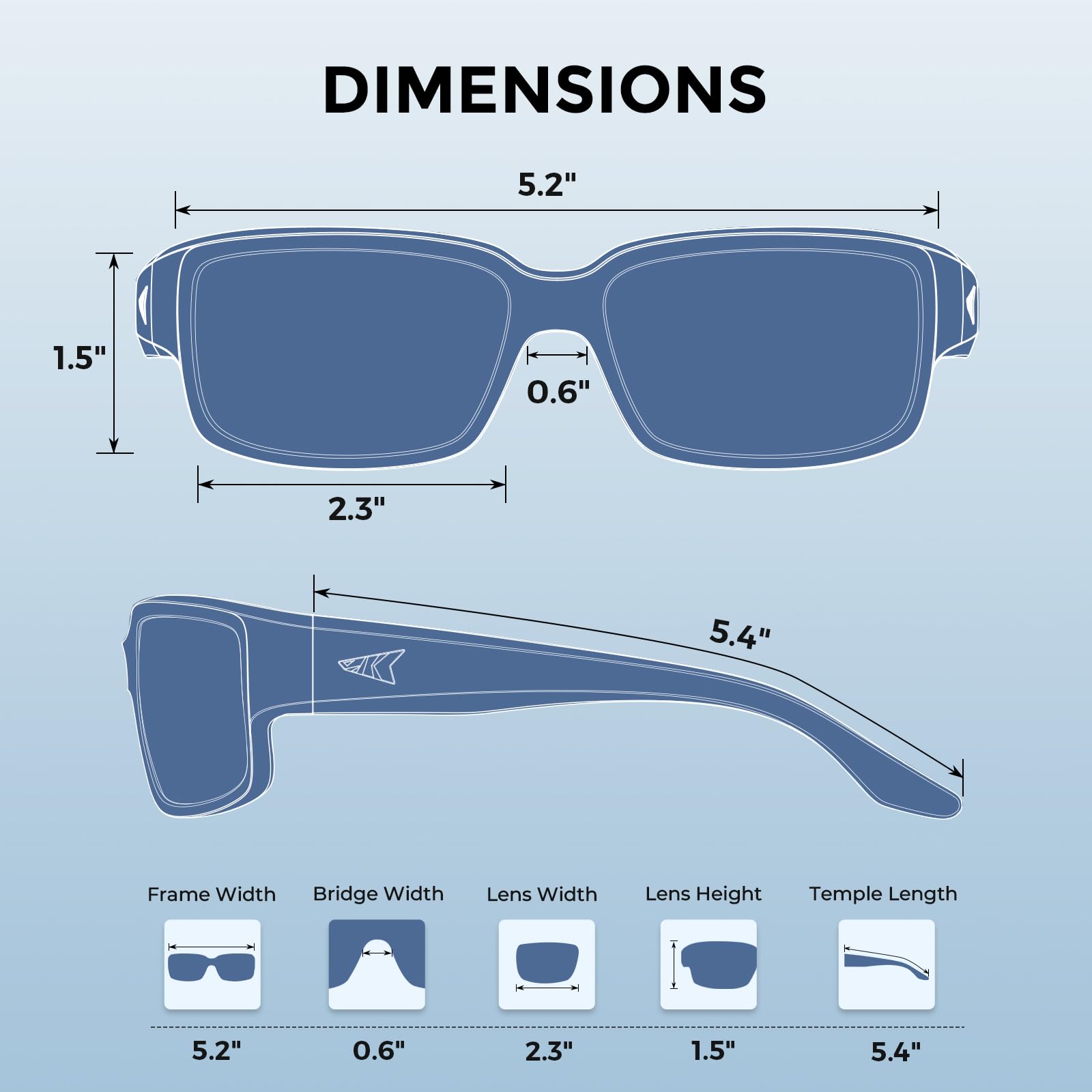 KastKing Skidaway Polarized Sport Sunglasses for Men and Women,Ideal for Driving Fishing Cycling and Running,UV Protection - Image 8