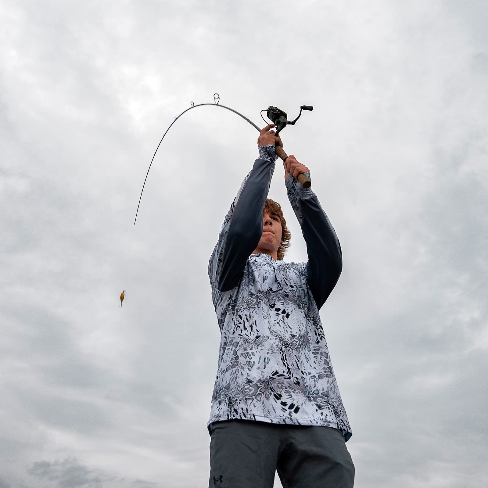 KastKing Spartacus II Fishing Rods - IM6 Graphite Blanks Casting & Spinning Rods, 2-Piece Rods with Extra Tip Section, PTS Power Transition System, KastFlex Technology, Rubber Cork Handle - Image 10