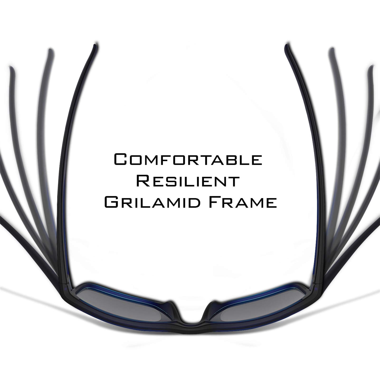 KastKing Toccoa Polarized Sport Sunglasses for Men and Women,Ideal for Driving Fishing Cycling and Running,UV Protection - Image 3