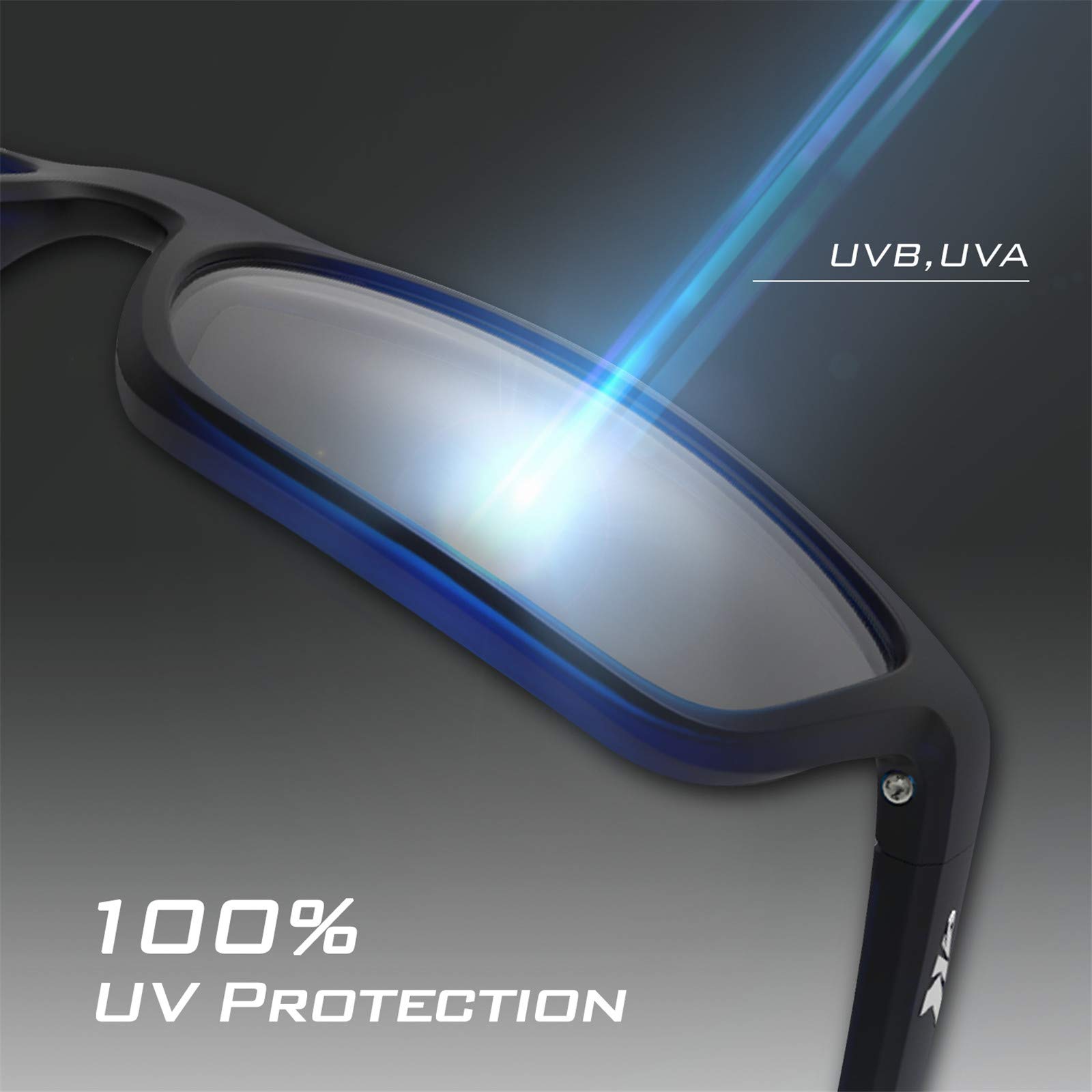 KastKing Toccoa Polarized Sport Sunglasses for Men and Women,Ideal for Driving Fishing Cycling and Running,UV Protection - Image 5