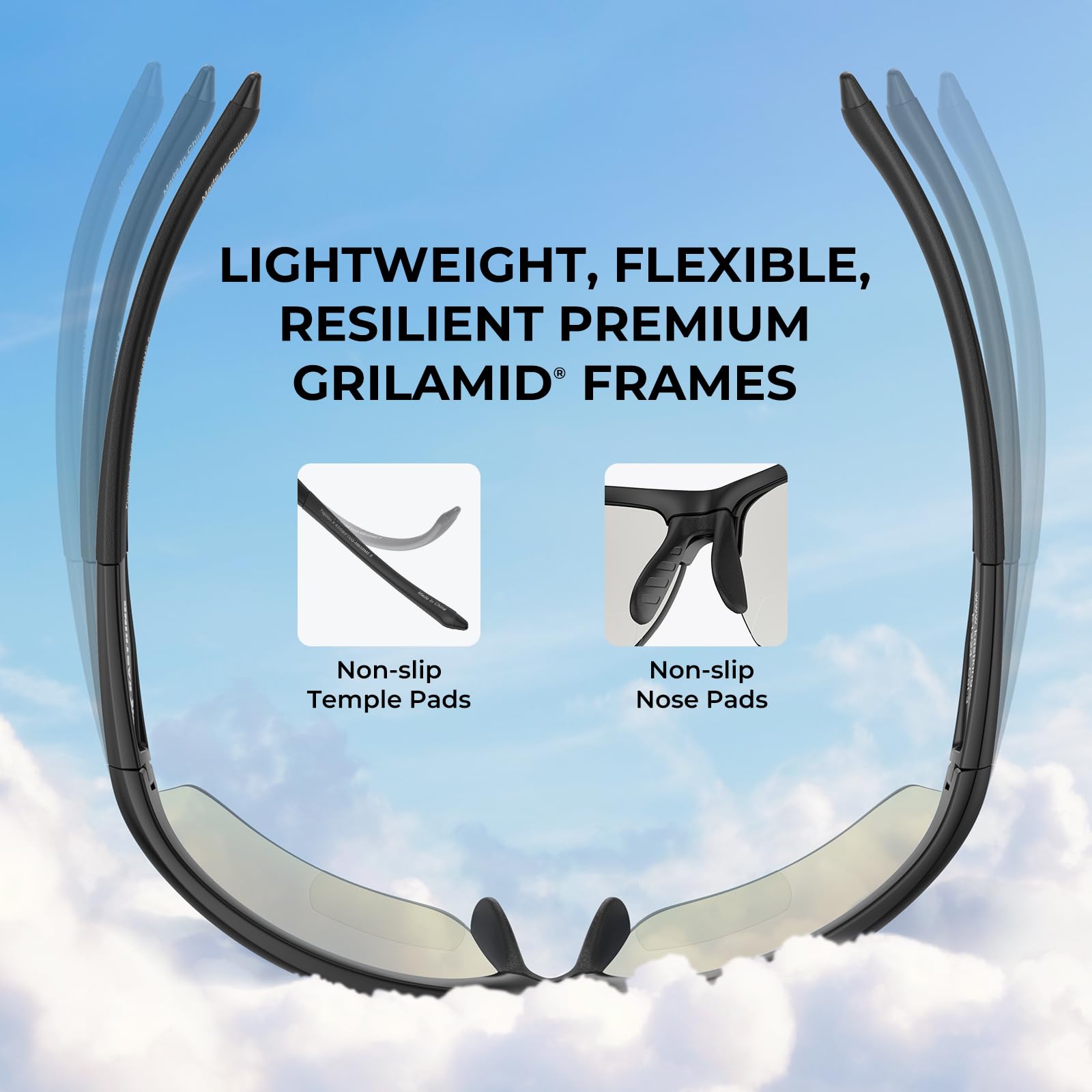 KastKing Tugaloo Semi-Rimless Bifocal Polarized Reader Sunglasses, Bi-focal x1.5 x2.0 x2.5 Magnifications, UV Protection - Image 7