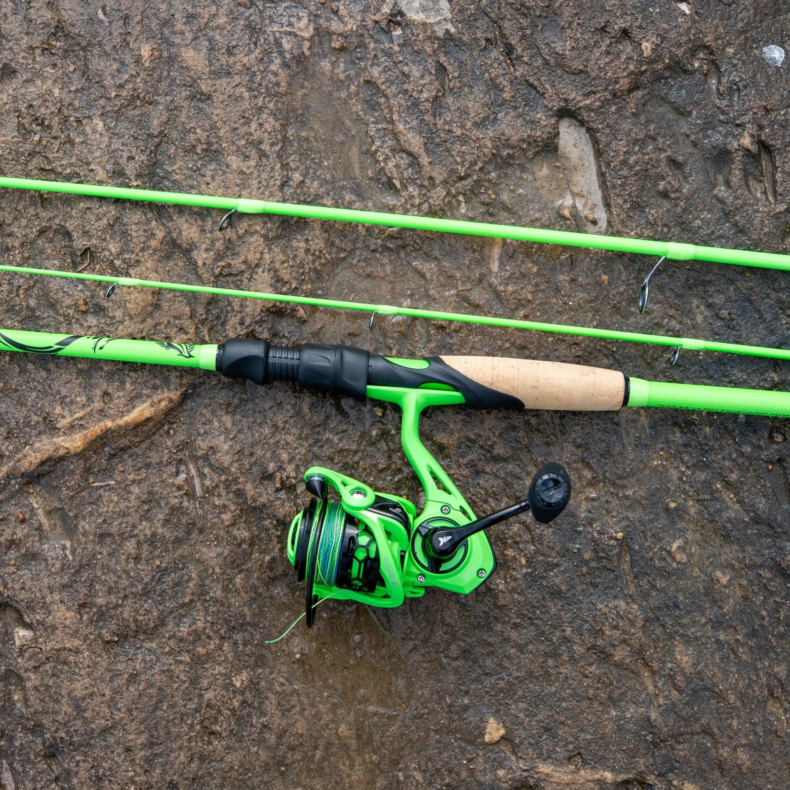 KastKing Zephyr Dual-tip Fishing Rod & Reel Combo, Dual Tips Section for Different Powers, IM6 Graphite 2Pc Blanks, KastFlex Technology, Rubber Cork Handle, Integrate Hook Keeper, 11 Models - Image 12